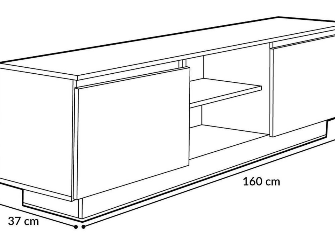 Mueble de tv Credenza