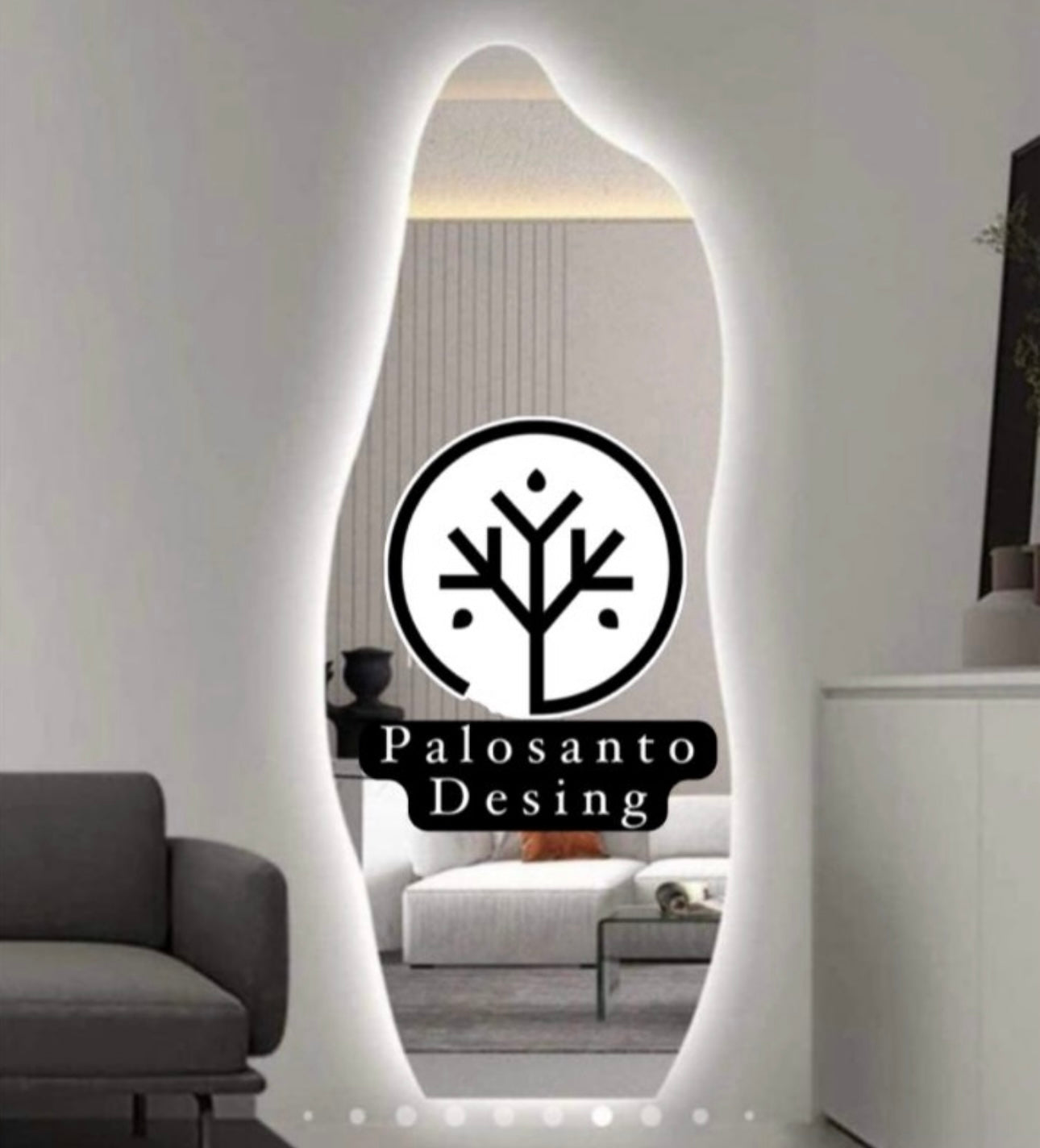 Espejo Modelo Orgánico