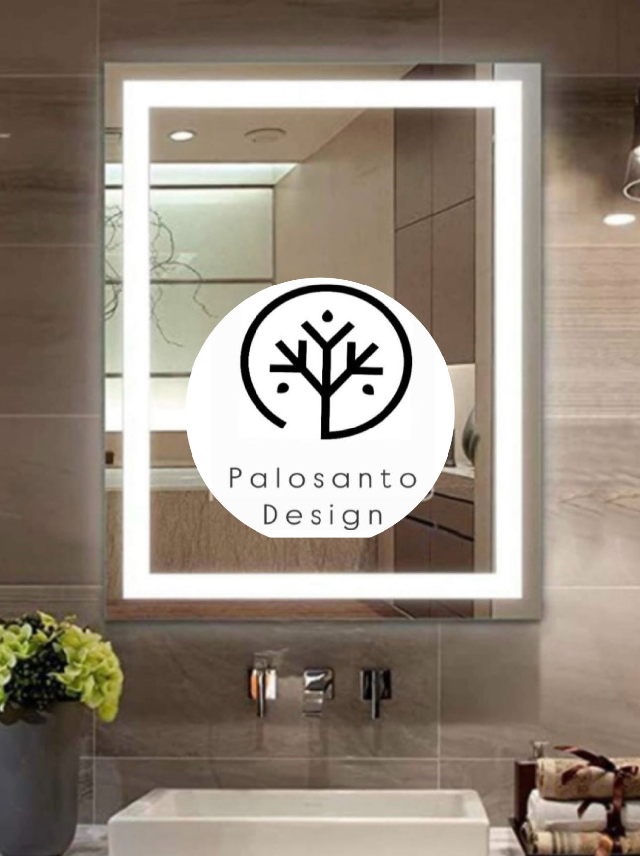 Espejo Rectangular 50 x 70 cm