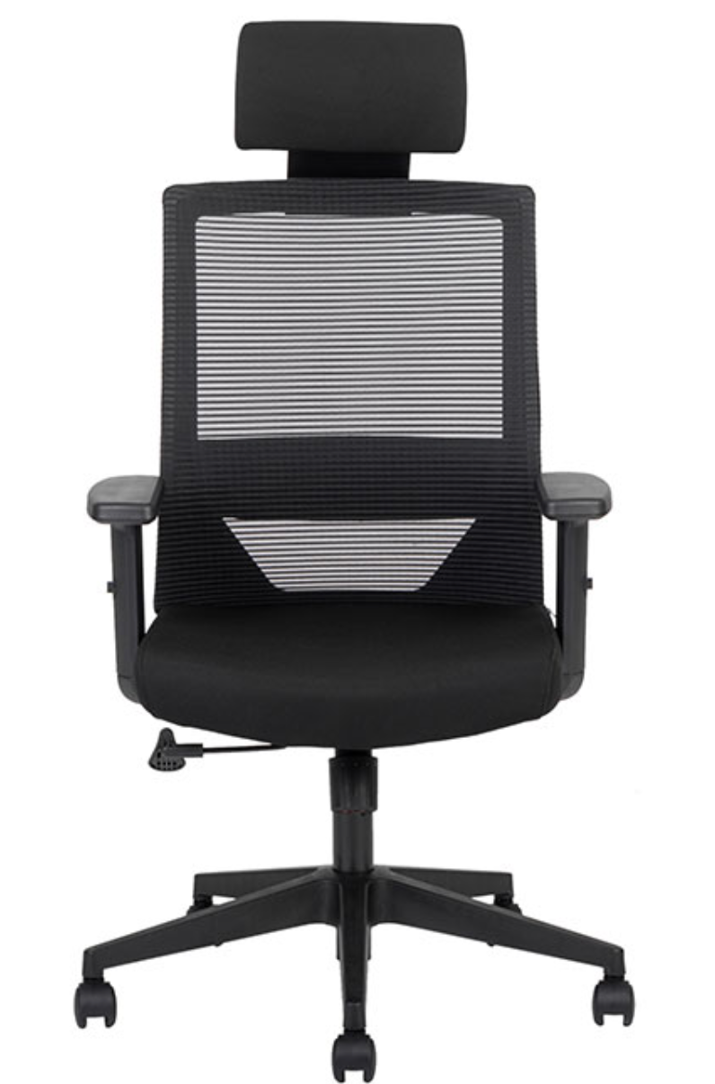 Silla de Respaldo alto VISION Black