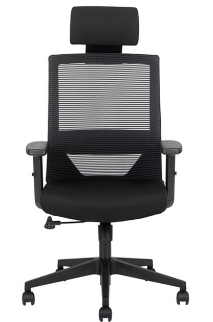Silla de Respaldo alto VISION Black