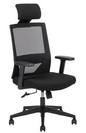 Silla de Respaldo alto VISION Black