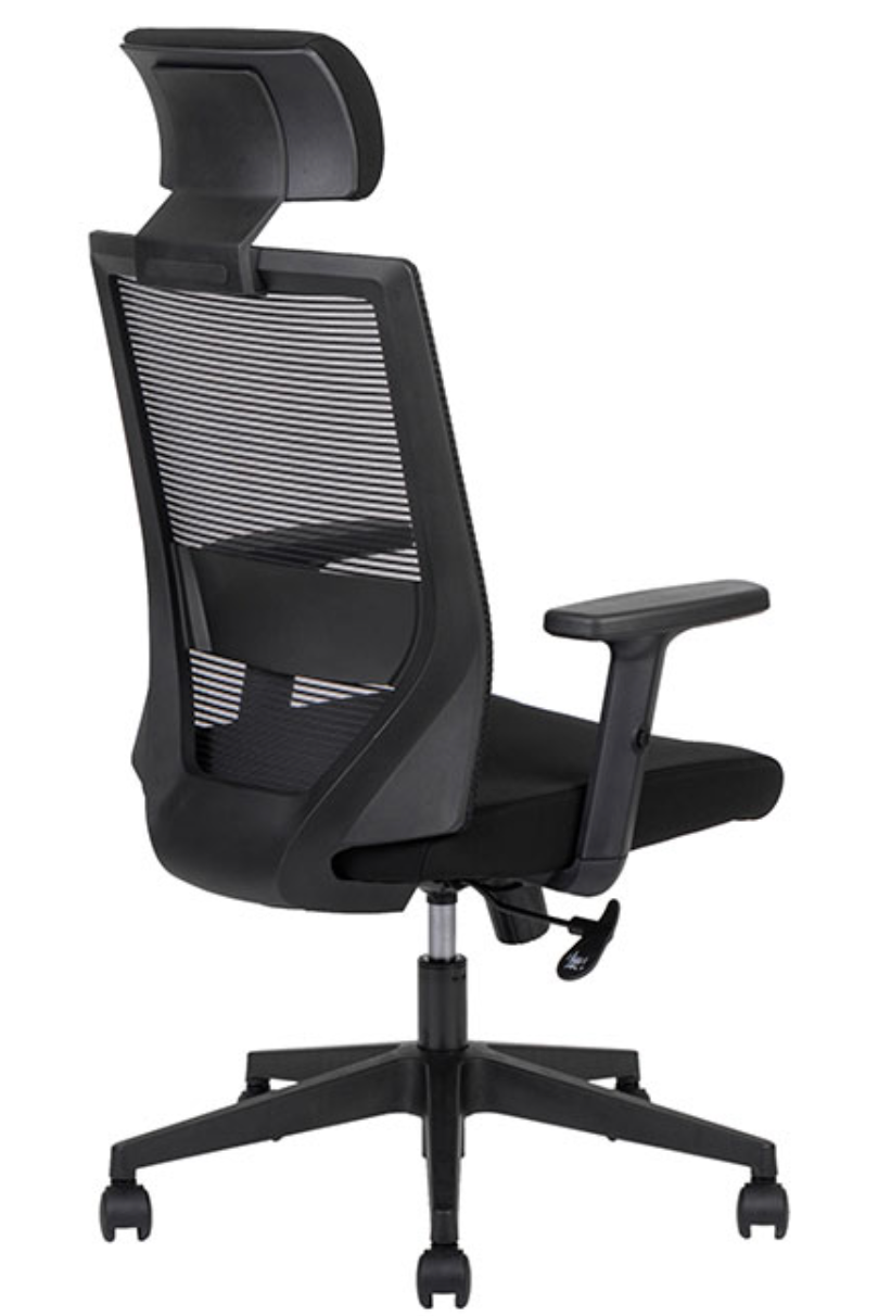 Silla de Respaldo alto VISION Black