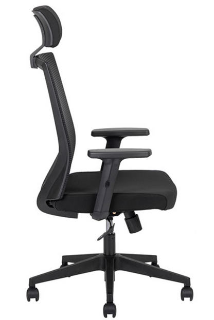 Silla de Respaldo alto VISION Black