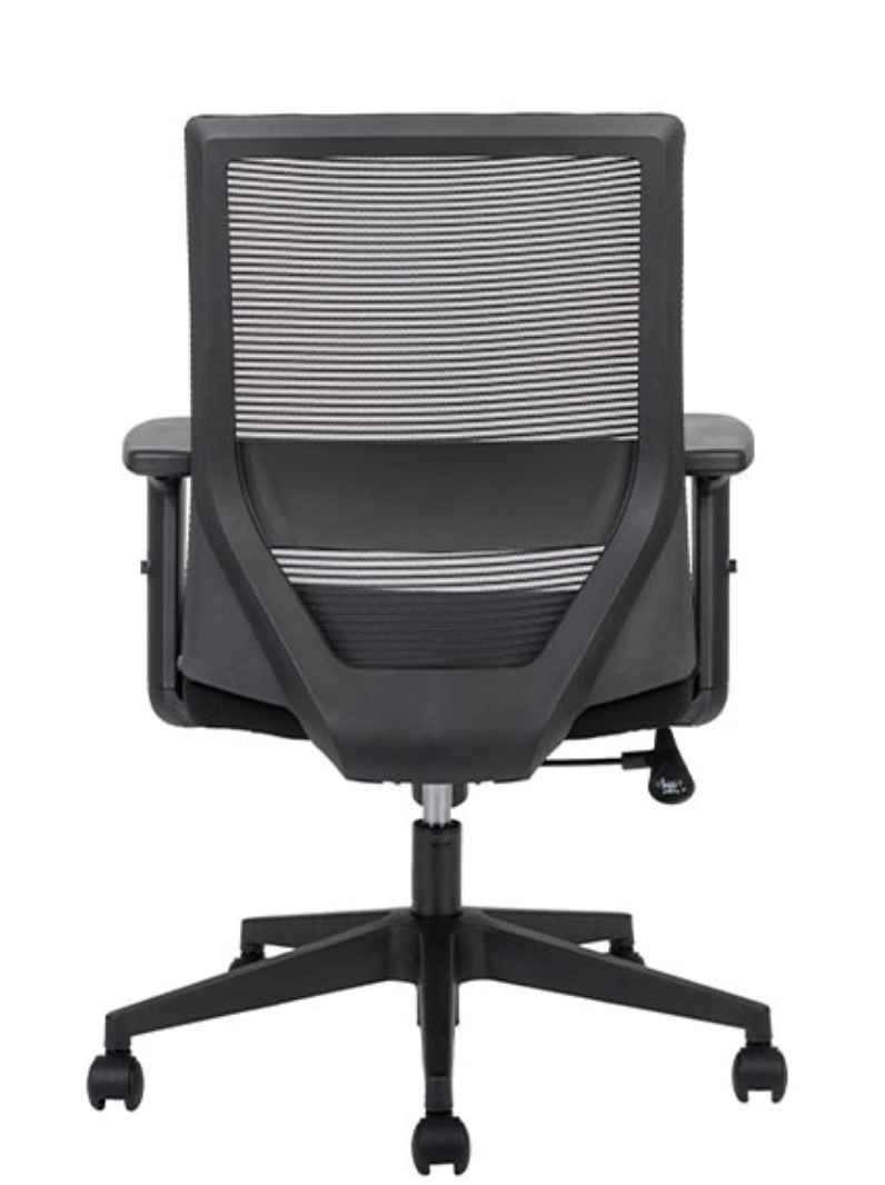 Silla de Respaldo bajo VISION Black