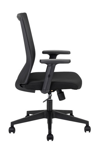 Silla de Respaldo bajo VISION Black
