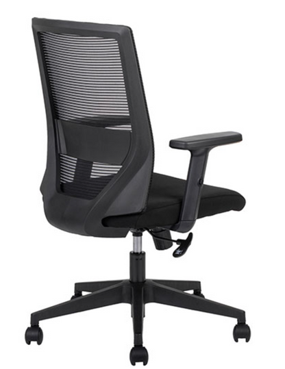 Silla de Respaldo bajo VISION Black
